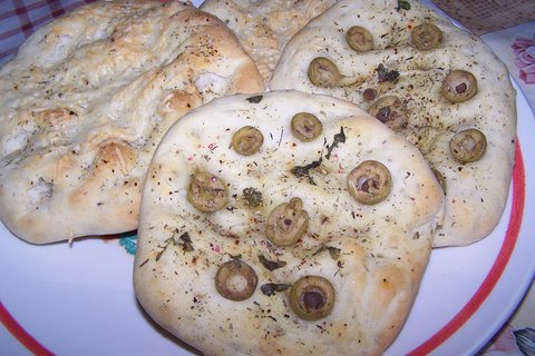 FOTKA - Foccacia - italsk chlb s olivami