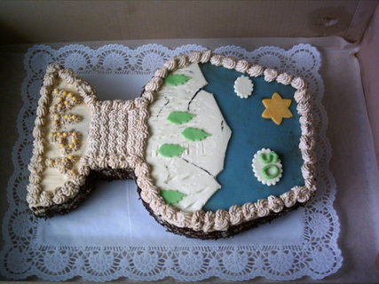 FOTKA - Velk� o�echov� dort