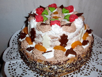 FOTKA - lehakov dort s ovocem