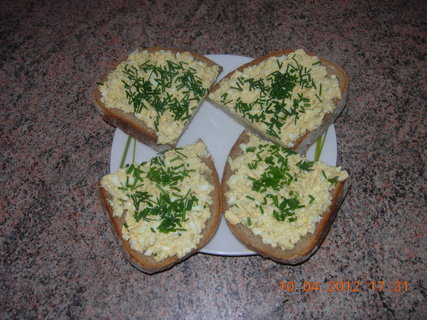 FOTKA - Silvestrovsk pomaznka s vejci