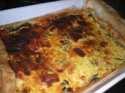 FOTKA - Quiche s cuketou a tyminem