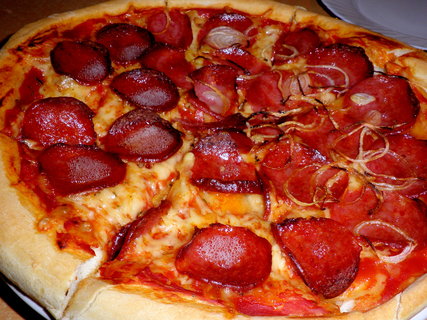 FOTKA - Rychl salmov pizza