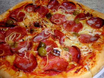 FOTKA - Rychl salmov pizza