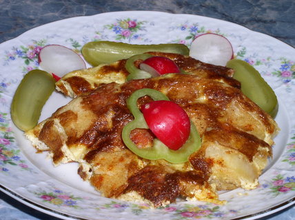FOTKA - Omeleta z houskovch knedlk
