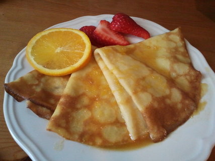 FOTKA - Crepes suzette - palainky po francouzsku