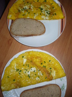 FOTKA - Vajen omeleta s uzenm srem a paitkou
