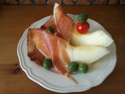 FOTKA - Prosciutto s melounem