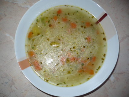FOTKA - Zeleninov polvka se slaninou