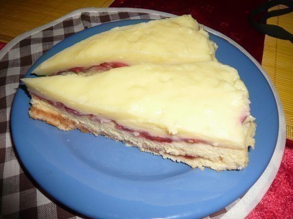 FOTKA - Buchta s pudinkem a ovocem
