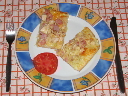 FOTKA - Jogurtov pizza s cuketou