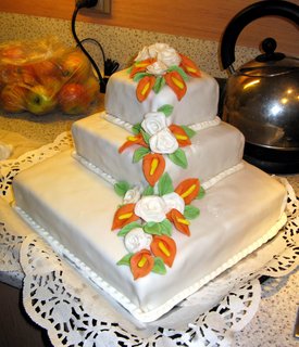 FOTKA - Marcipnov dort s vanilkovm krmem