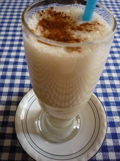 FOTKA - Lahodn jablen npoj s mlkem