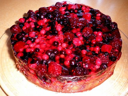 FOTKA - Cheesecake s ovocem