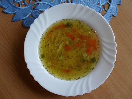 FOTKA - Slepi polvka s tstovinami