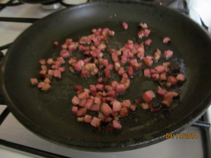 FOTKA - Salt z nskho zel s anglickou slaninou
