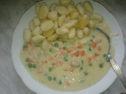 FOTKA - Gnocchi s mrkv a hrkem