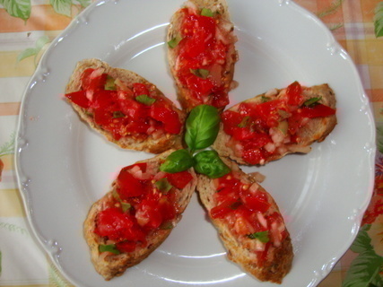 FOTKA - Bruschetta s rajaty