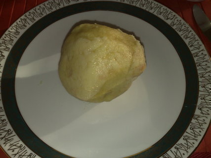 FOTKA - Plnn bramborov knedlk s pampelikovm pentem
