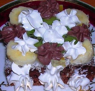 FOTKA - lehakov dort s ovocem