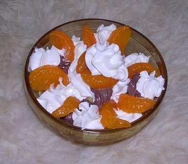 FOTKA - Dezert z mandarinek s elatinou a lehakou